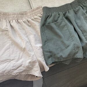 2 pair women’s shorts Xl